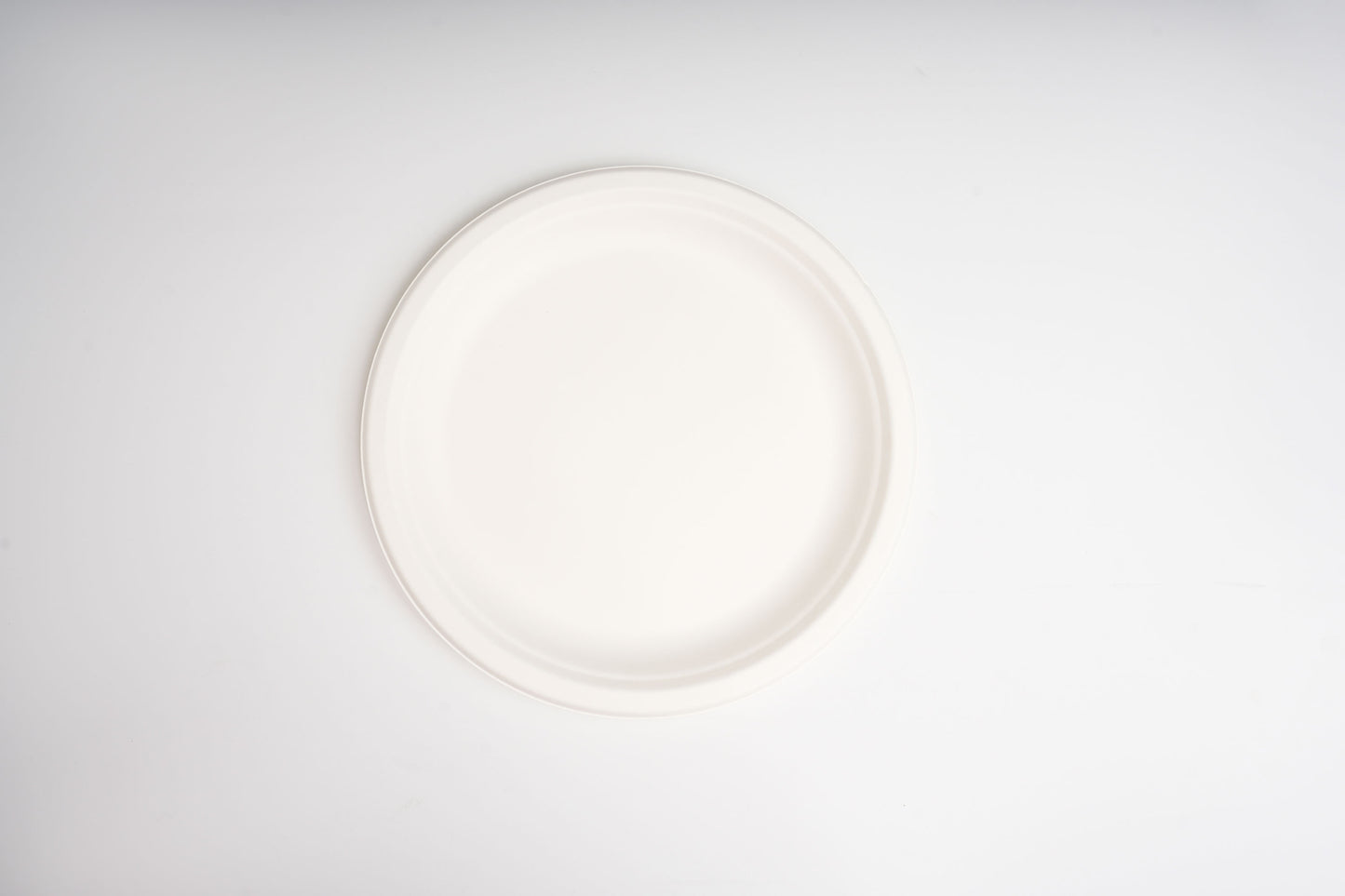 Sugarcane Round Plate | 6" | 1000 count