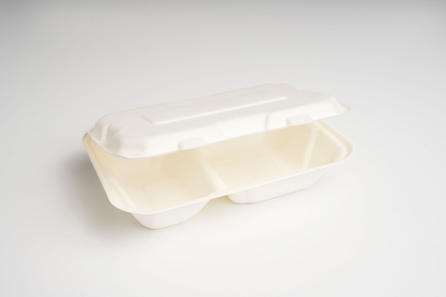 2-Compt Sugarcane Clamshell | 9x6x3" | 200 count