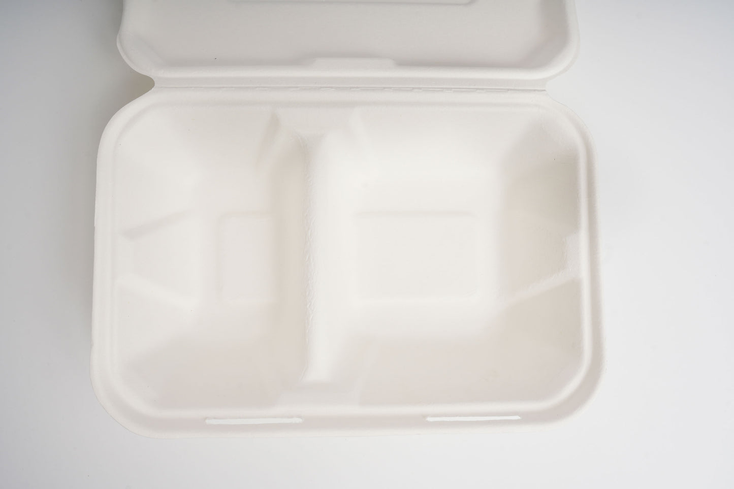 2-Compt Sugarcane Clamshell | 9x6x3" | 200 count