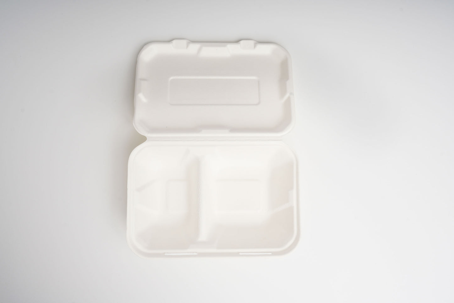2-Compt Sugarcane Clamshell | 9x6x3" | 200 count