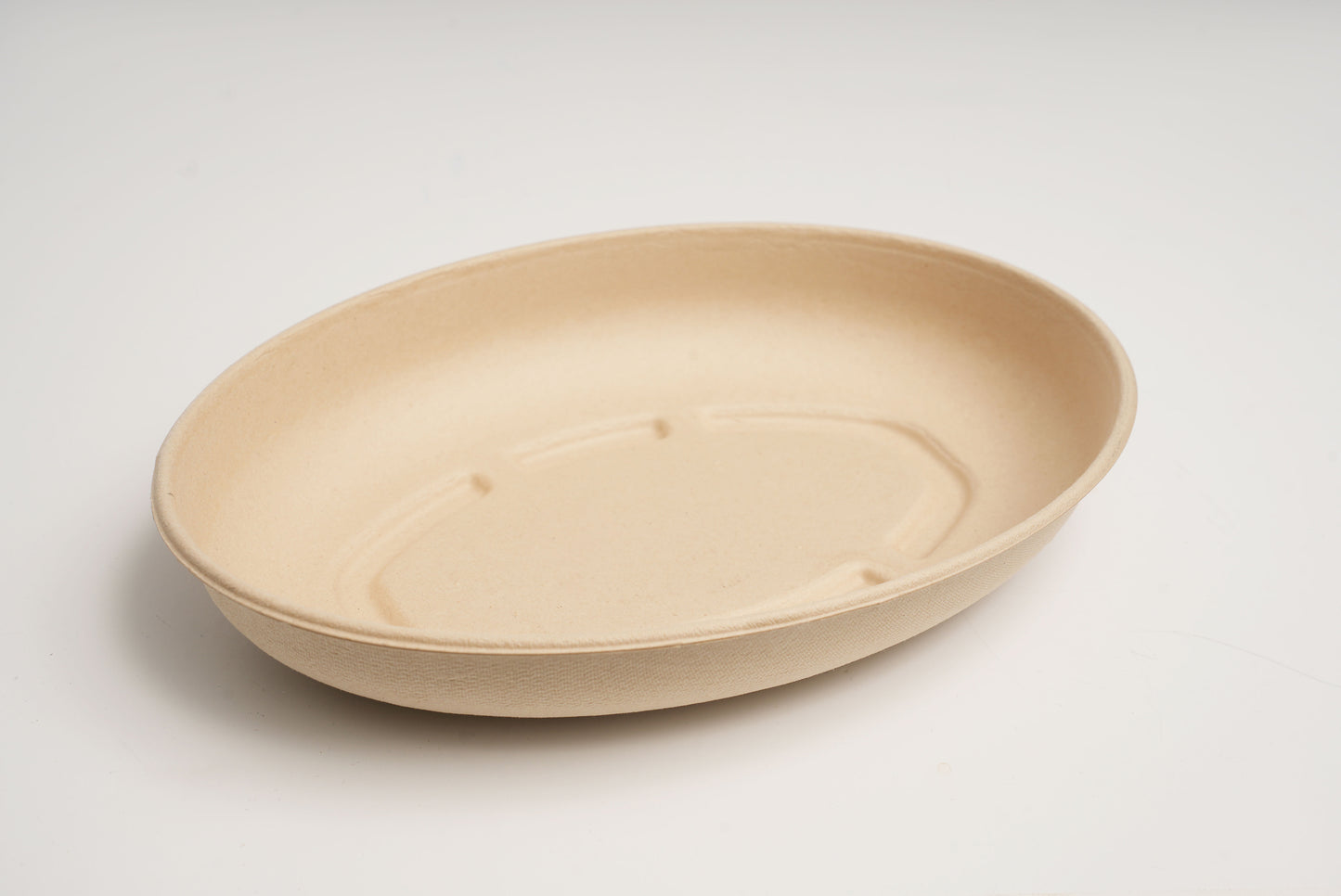 Sugarcane Oval Bowl | 26oz Brown | 300 count
