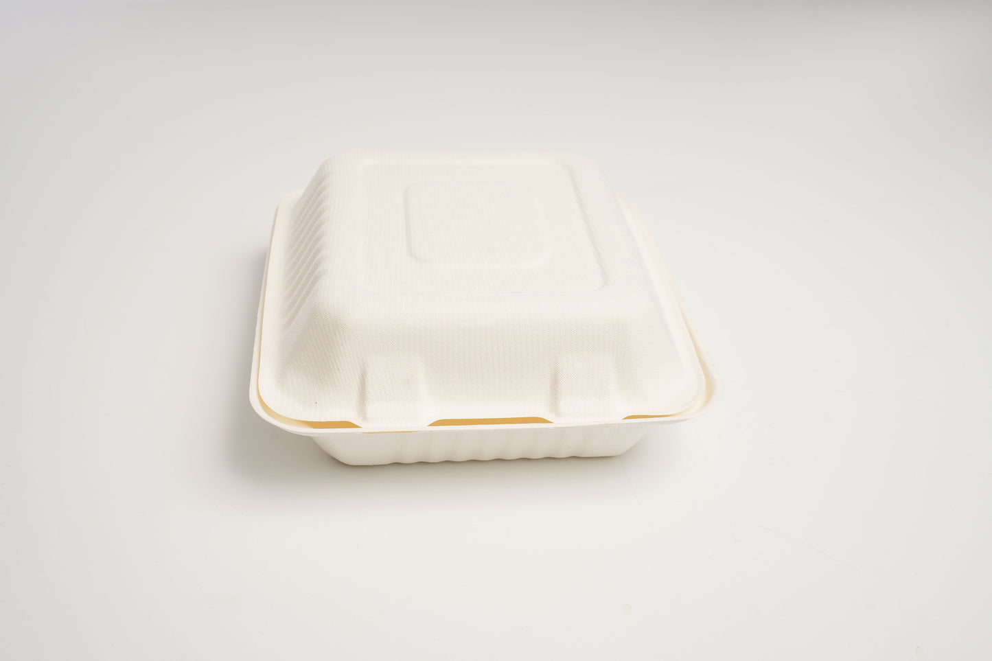 3-Compt Sugarcane Clamshell | 8x8x3" | 200 count